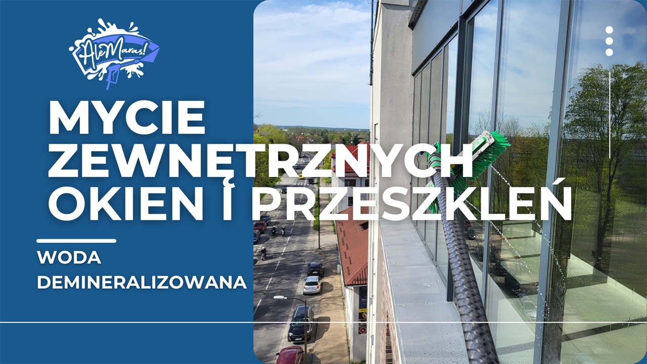 MYCIE ZEWNETRZNYCH SZYB I FASAD